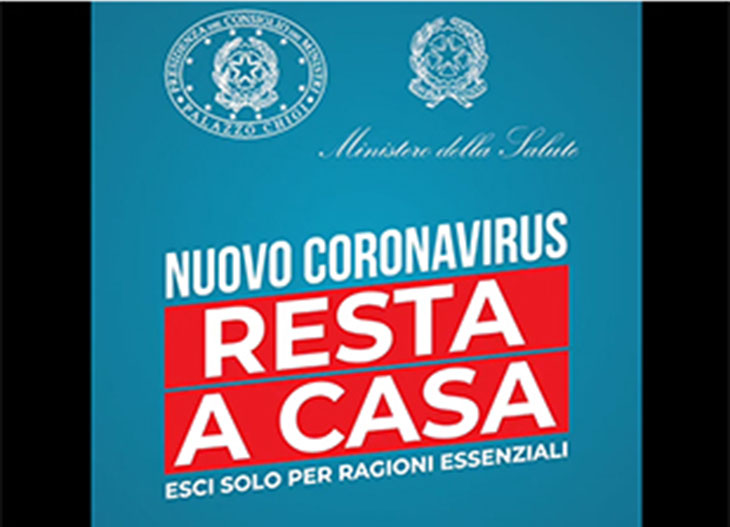 Coronavirus La Campagna Con Le Disposizioni Del Ministero Della Salute