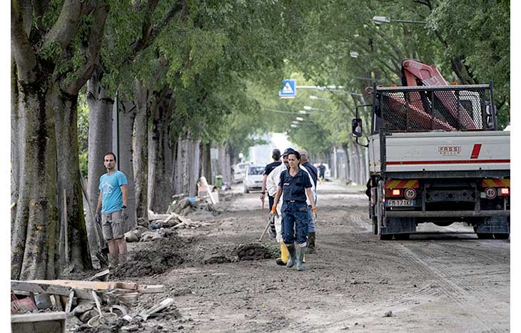 Alluvione Nellimolese Riparate Le Rotture Allargine Del Sillaro Si