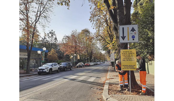 Modifiche Alla Viabilit Per I Lavori Al Ponte Di Viale Dante