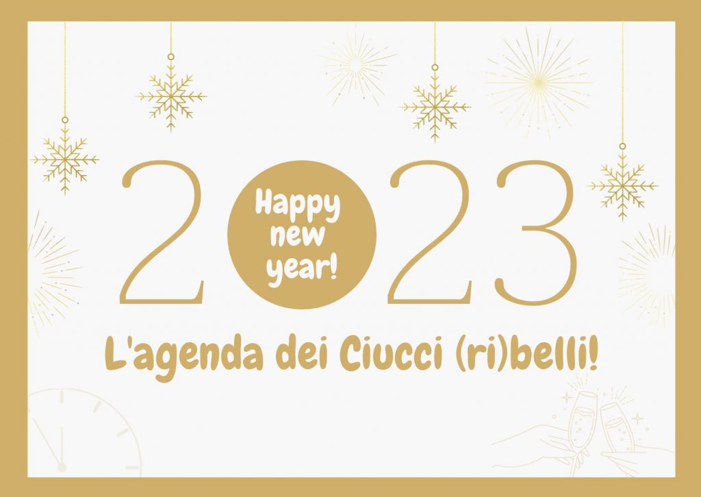 concetto di calendario per bambini per il 2023 con un simpatico